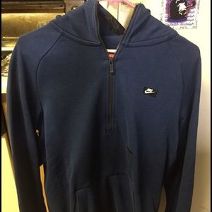 Nike 1/2 Zip Hoodie With Tags